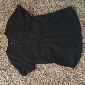 NRG by Barco black scrub top in small